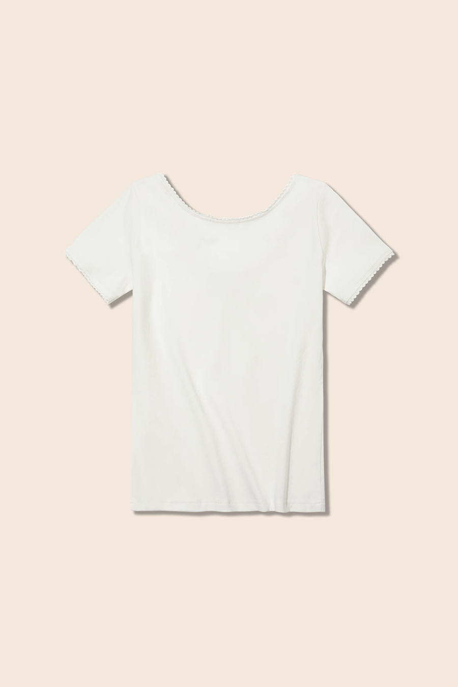 V-Neck Lace Shirt|yescci