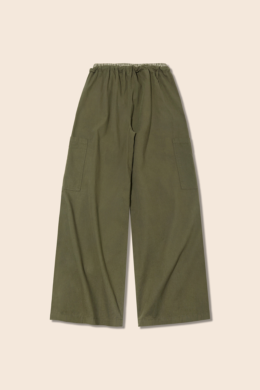 Elastic Waist Cargo Pants|yescci-YESCCI.com