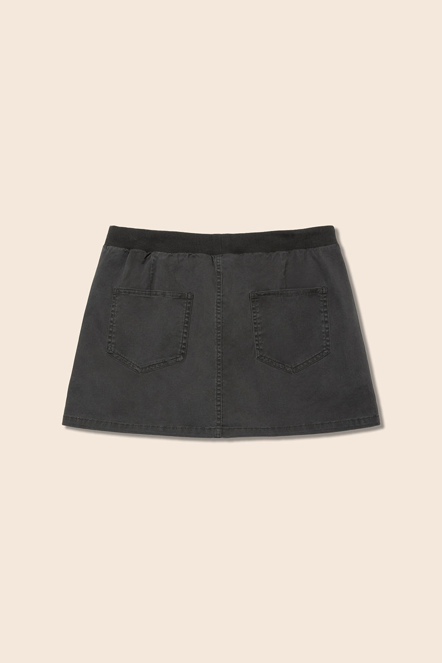 Elastic Waist Utility Mini Skirt|yescci-YESCCI.com