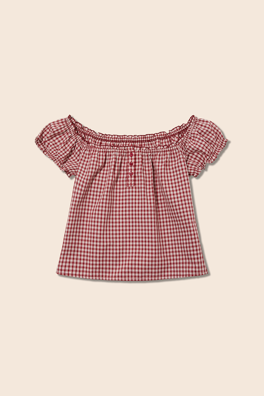 Off-Shoulder Puff Sleeve Blouse|yescci-YESCCI.com