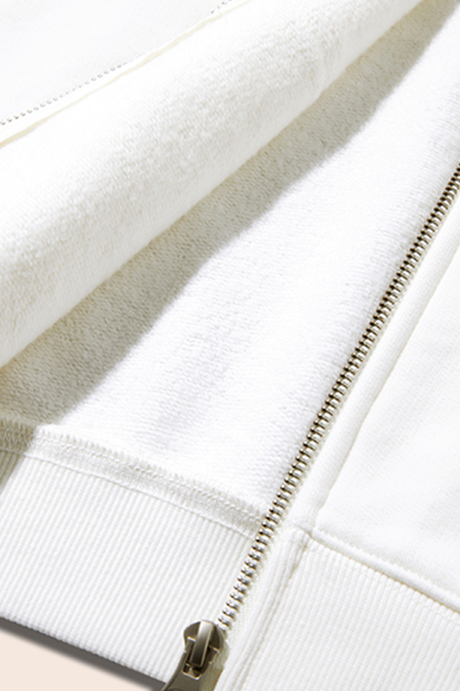 Loose Full-Zip Hoodie|yescci