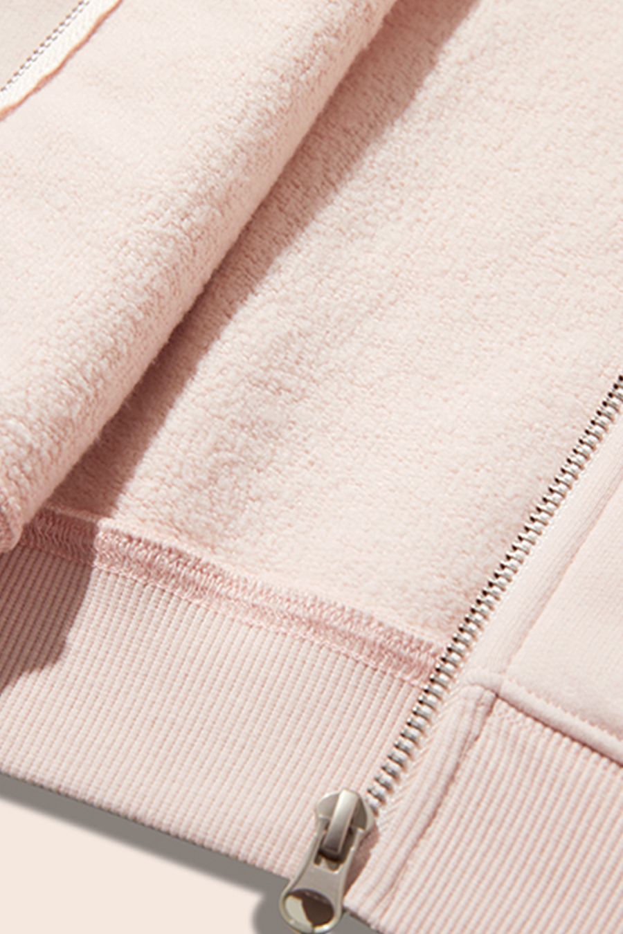Loose Full-Zip Hoodie|yescci