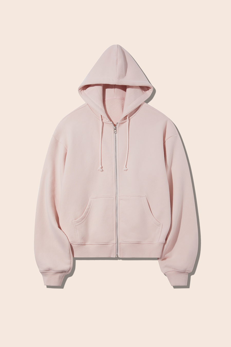 Loose Full-Zip Hoodie|yescci
