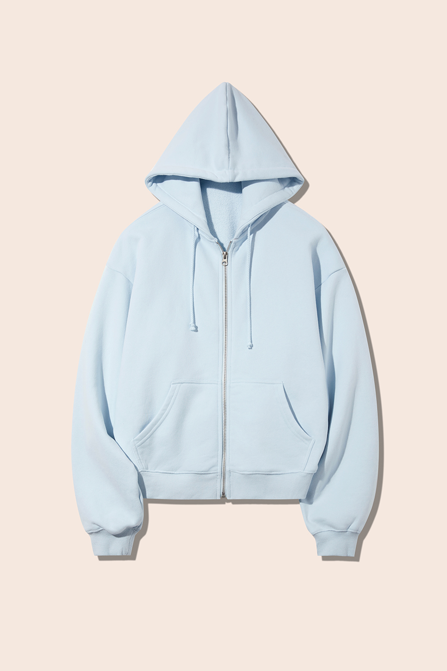 Loose Full-Zip Hoodie|yescci