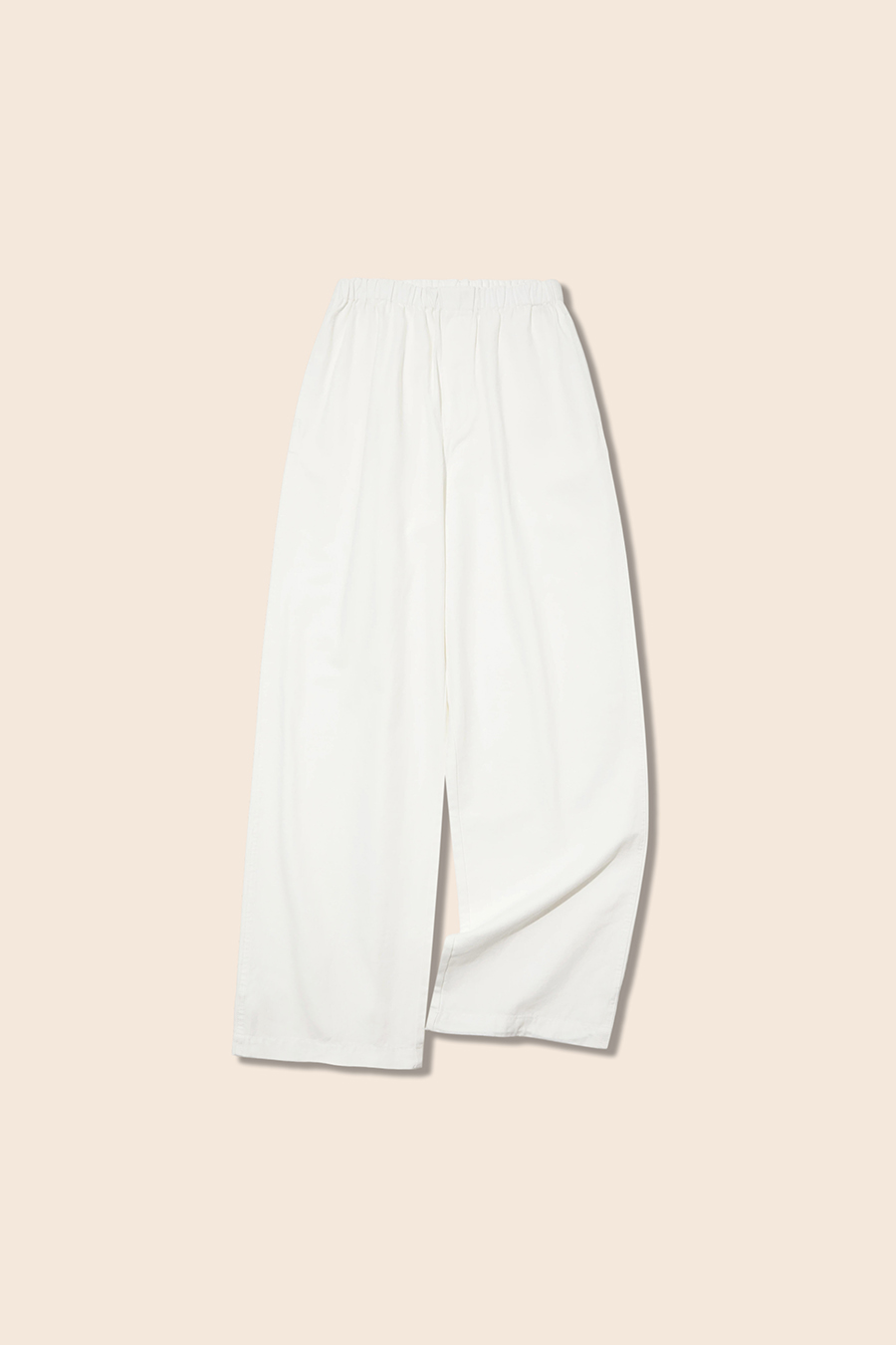 Elastic Waist Loose Wide Leg Pants|yescci