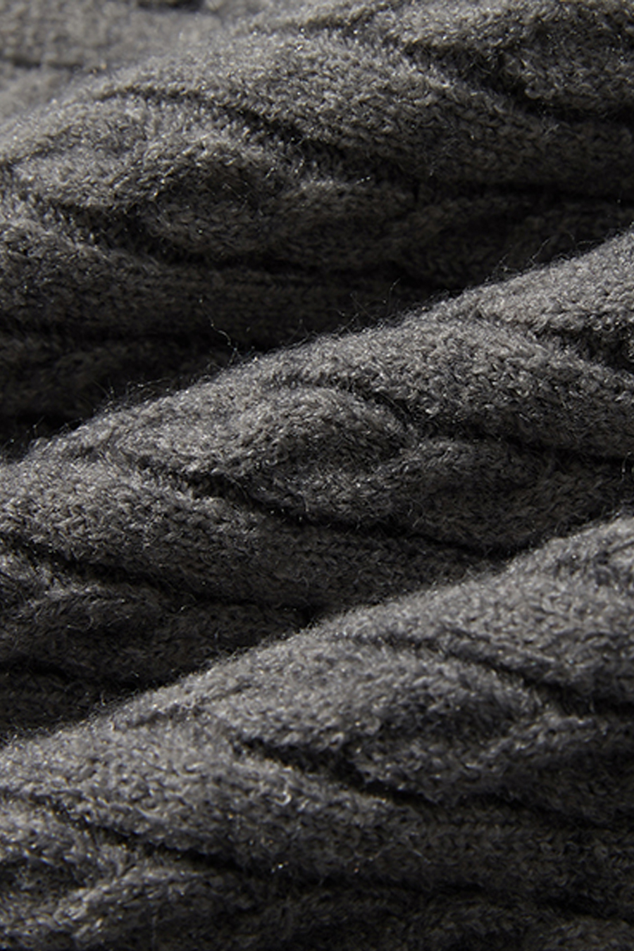 Lace Trim Collared Knit Cardigan|yescci-YESCCI.com