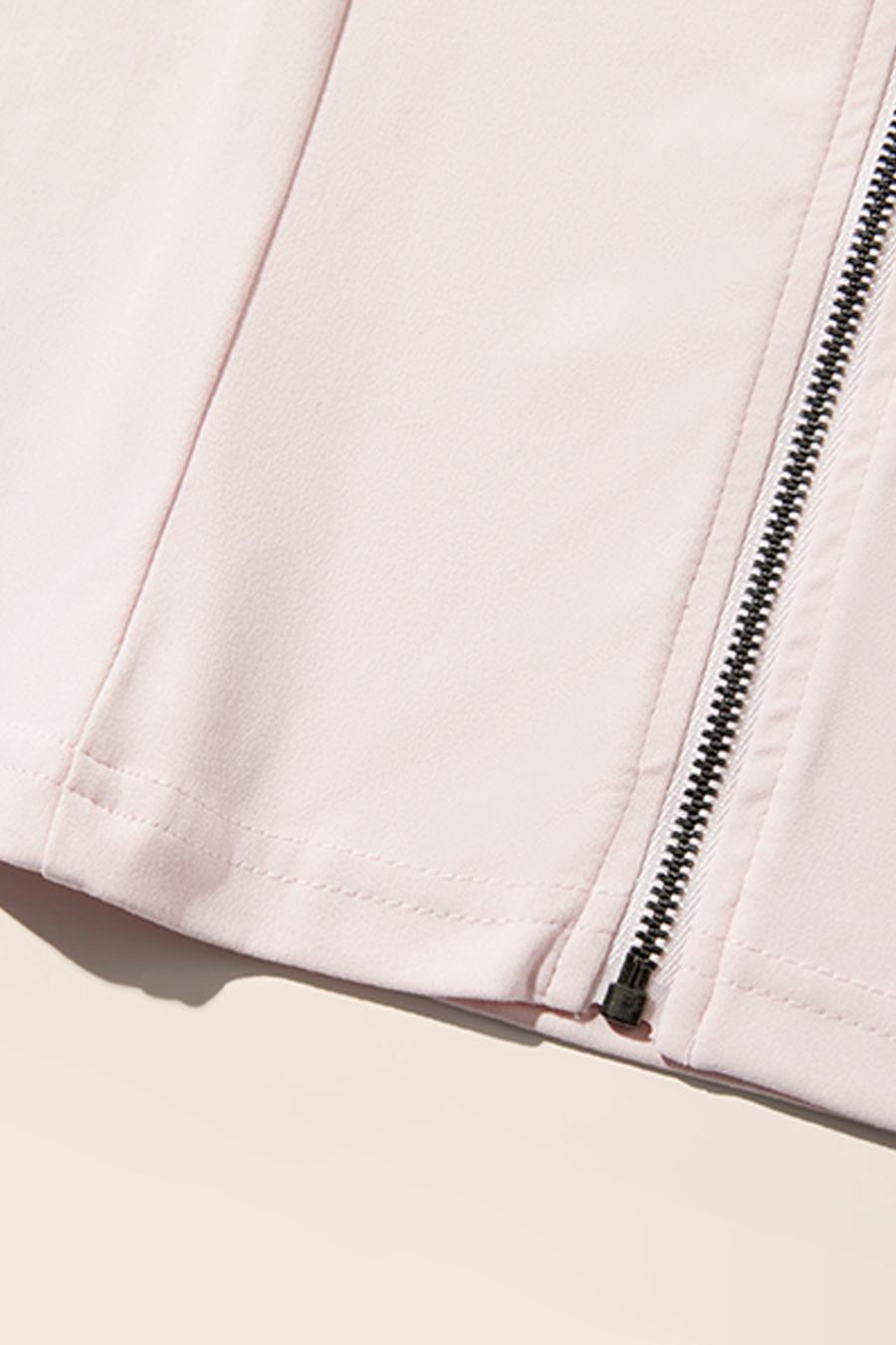 Fitted Zip-Up Hooded Jacket|yescci-YESCCI.com