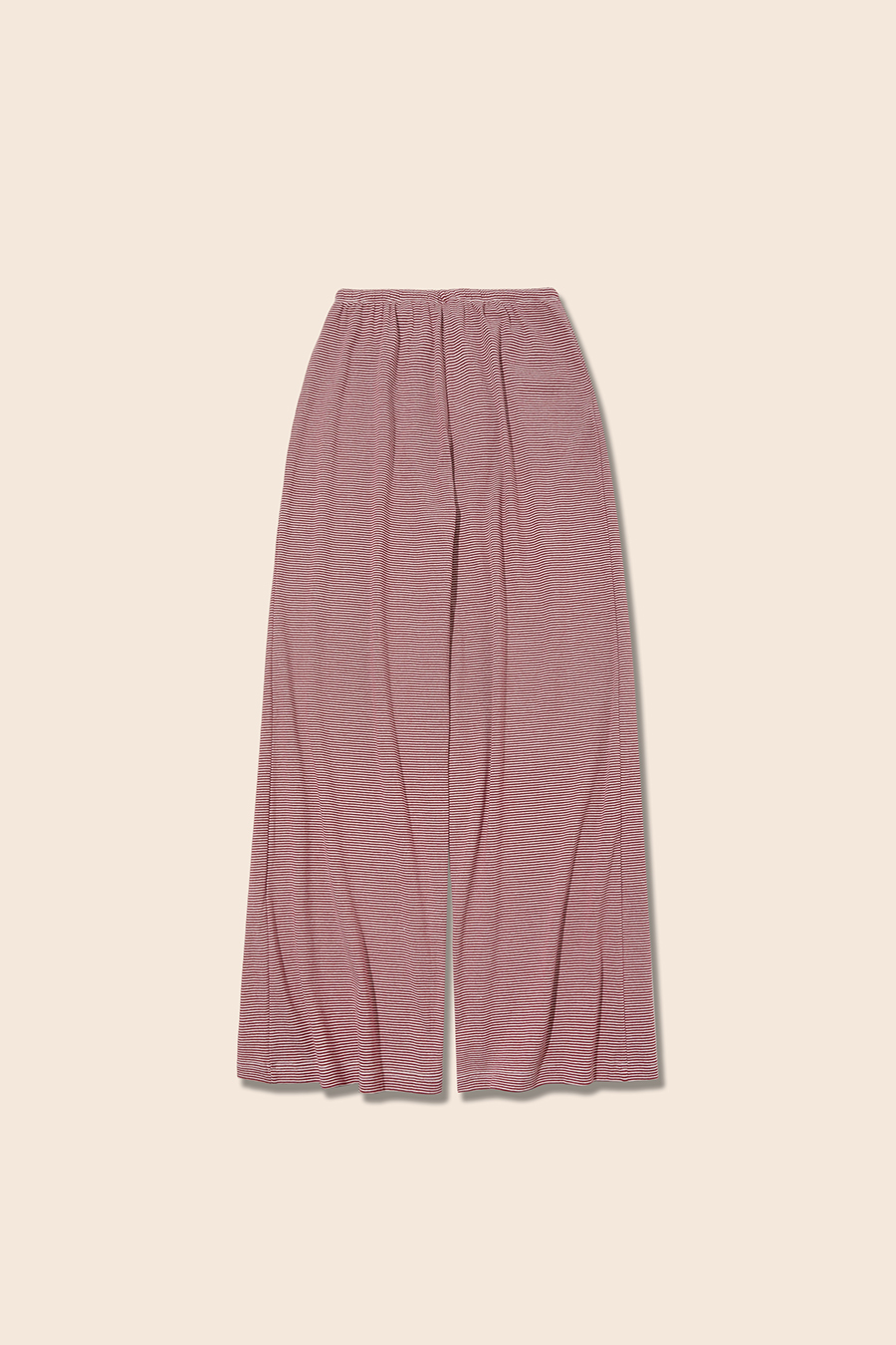 Striped Drawstring Wide Leg Pants|yescci-YESCCI.com
