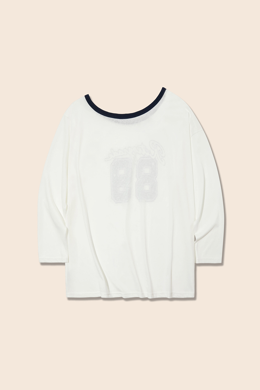 Vintage Print Off-Shoulder T-Shirt|yescci