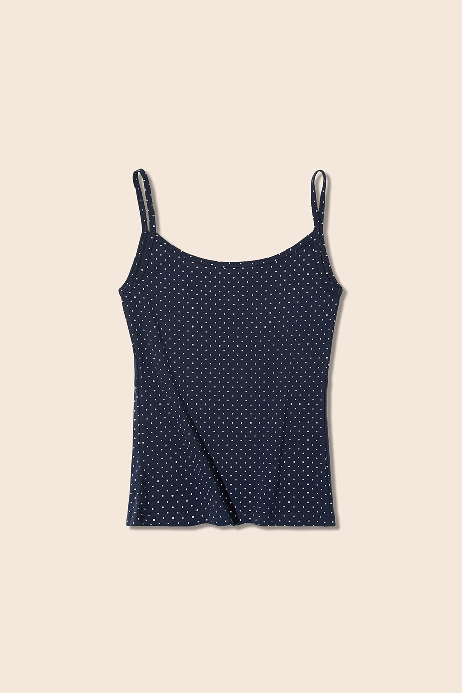 Retro Polka Dot Slogan Cami Top|yescci