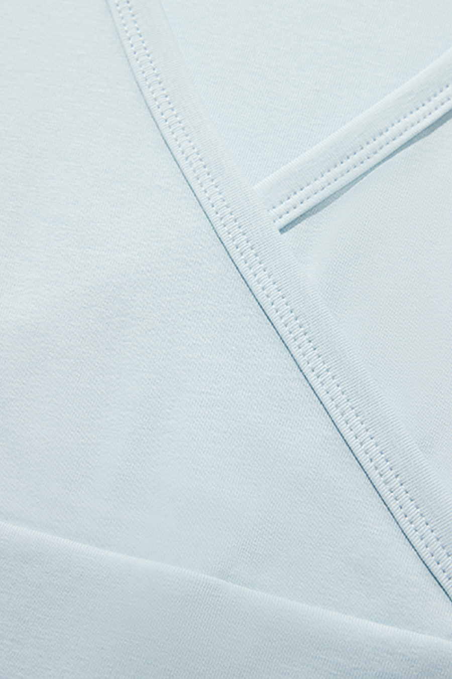 V-Neck Basic Short Sleeve Top|yescci