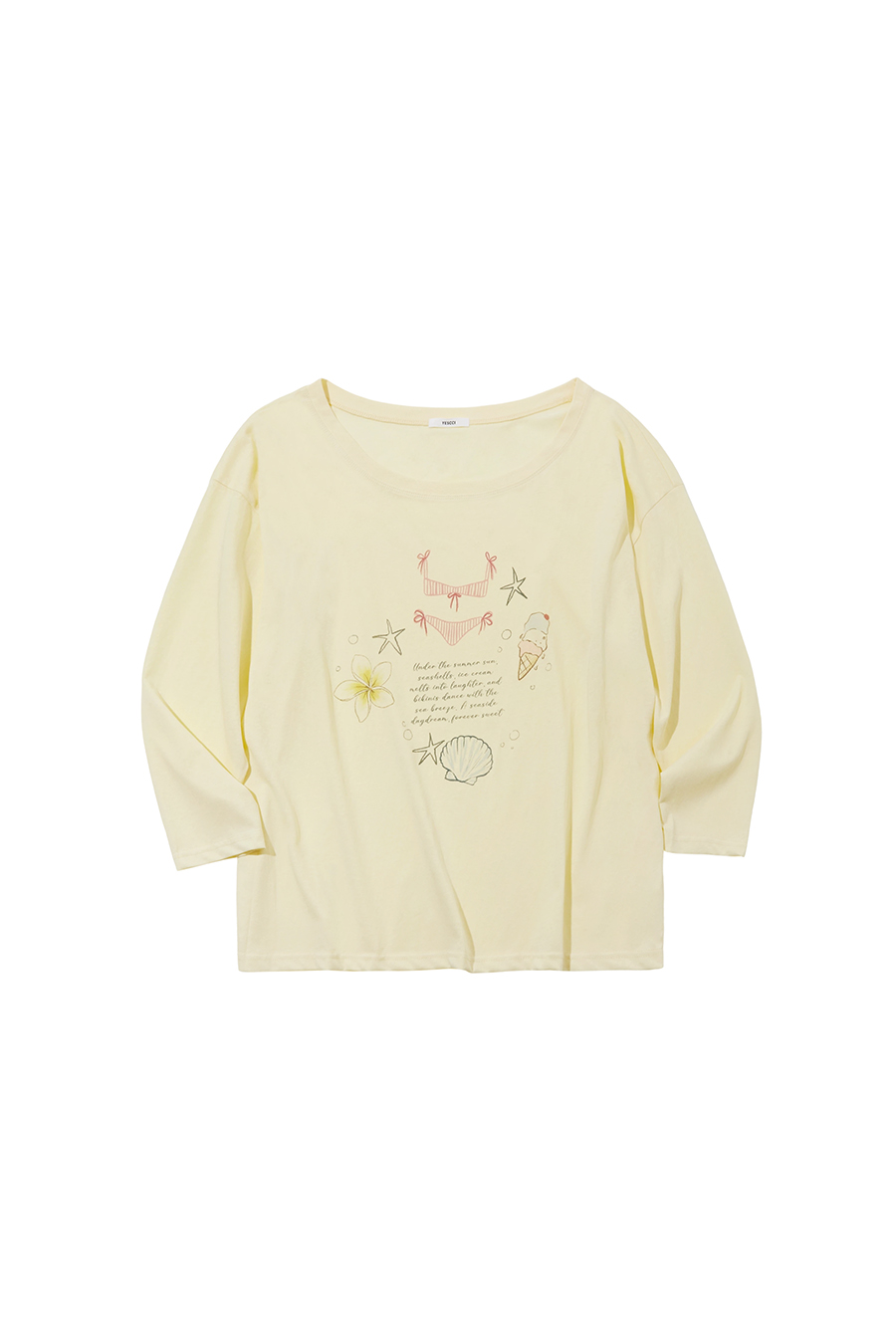 Casual Sweet Printed Long Sleeve Top|yescci
