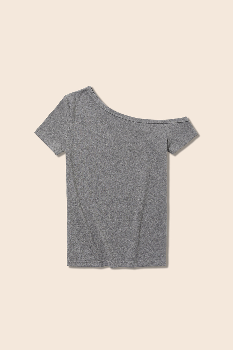 Fitted Off-Shoulder Graphic Tee|yescci-YESCCI.com