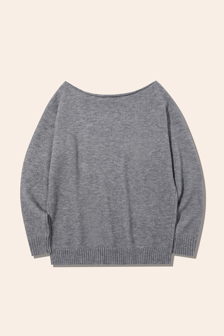 Bear Off-Shoulder Sweater|yescci-YESCCI.com