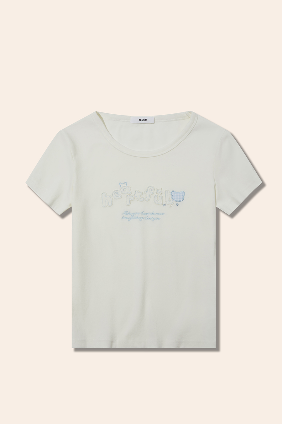 Bear Graphic Short Sleeve Tee| yescci-YESCCI.com