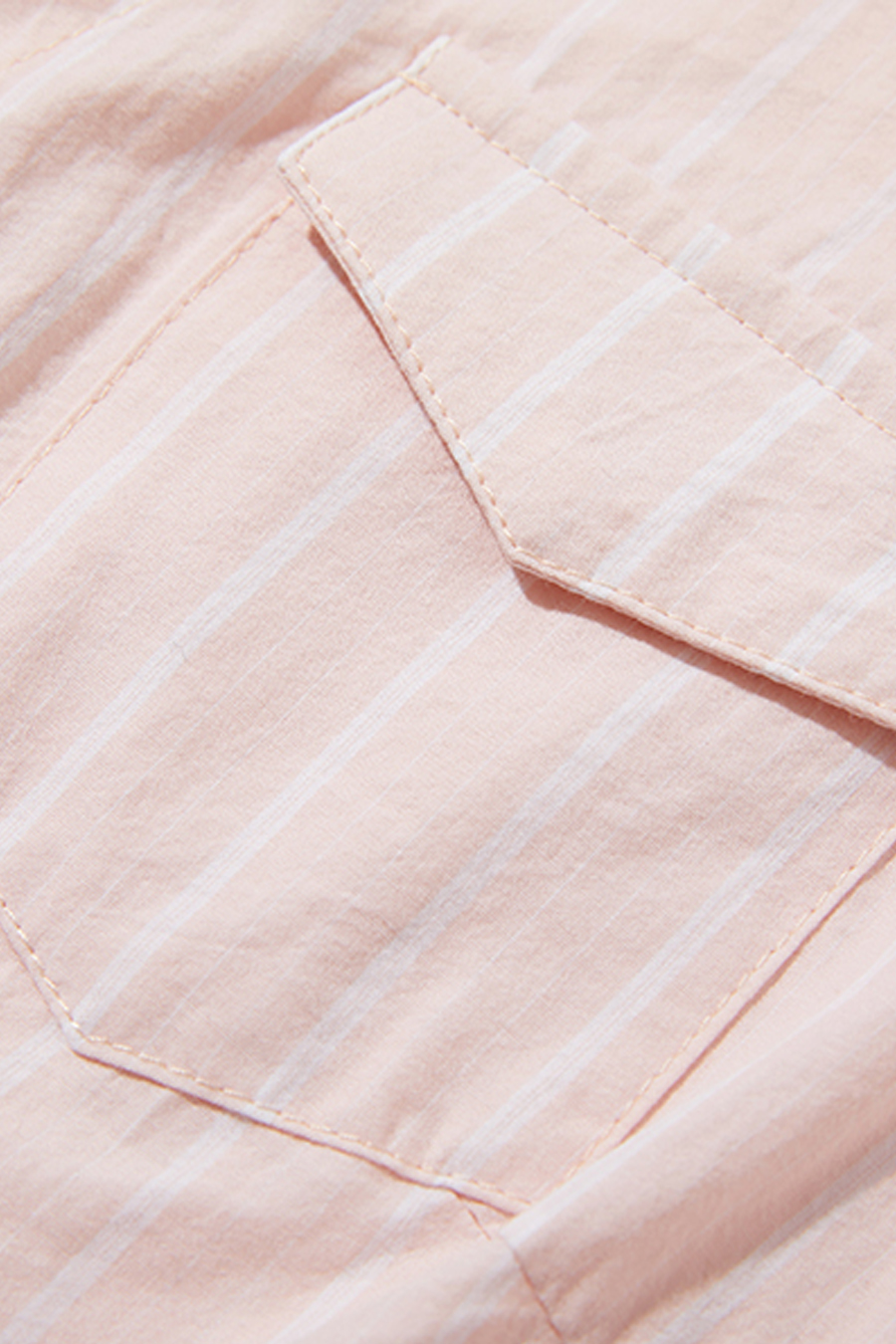 Casual Striped Short Sleeve Blouse|yescci-YESCCI.com