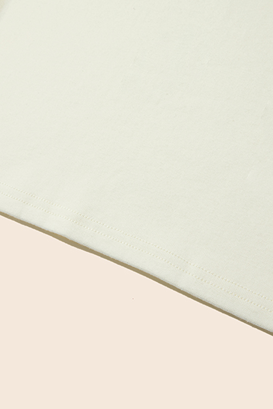 Slim Fit Plain Crew Neck Tee|yescci-YESCCI.com