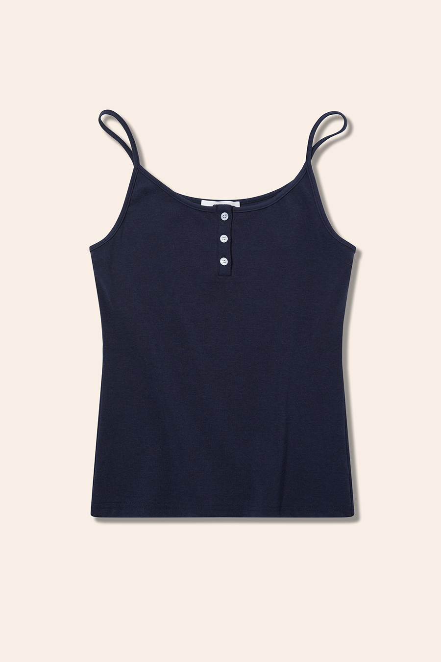 Henley Neck Cami Top|yescci-YESCCI.com