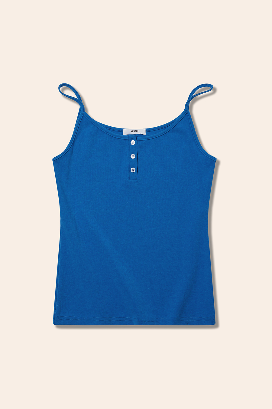 Henley Neck Cami Top|yescci-YESCCI.com