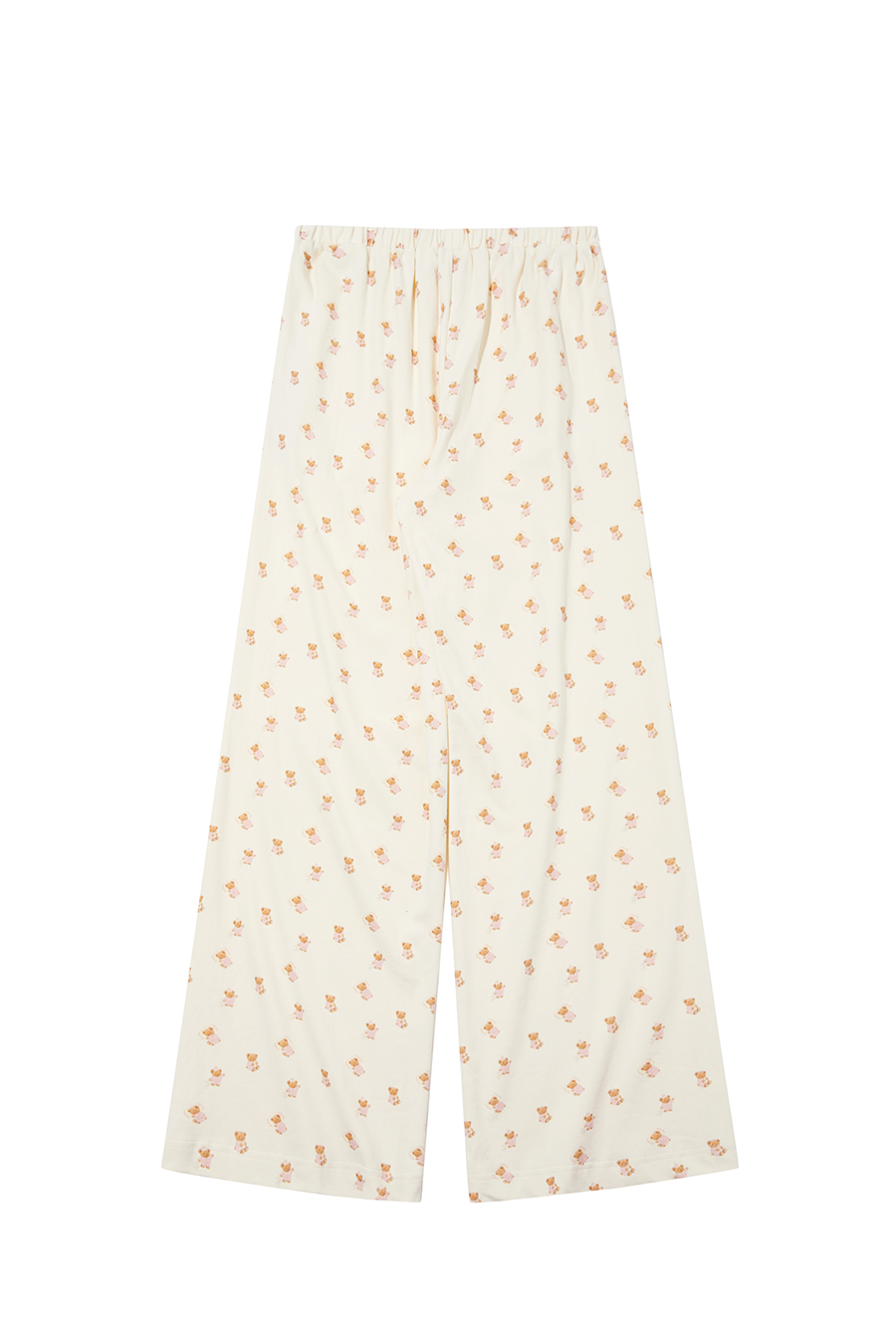 Bear Print Casual Pants|yescci-YESCCI.com