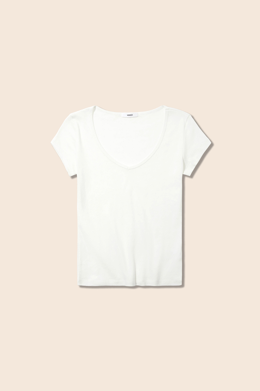 Form-Fit V-Neck T-Shirt|yescci-YESCCI.com