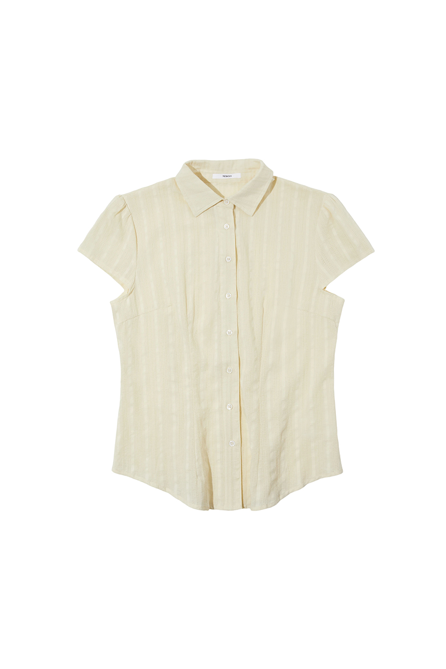 Casual Fitted Textured Shirt|yescci-YESCCI.com