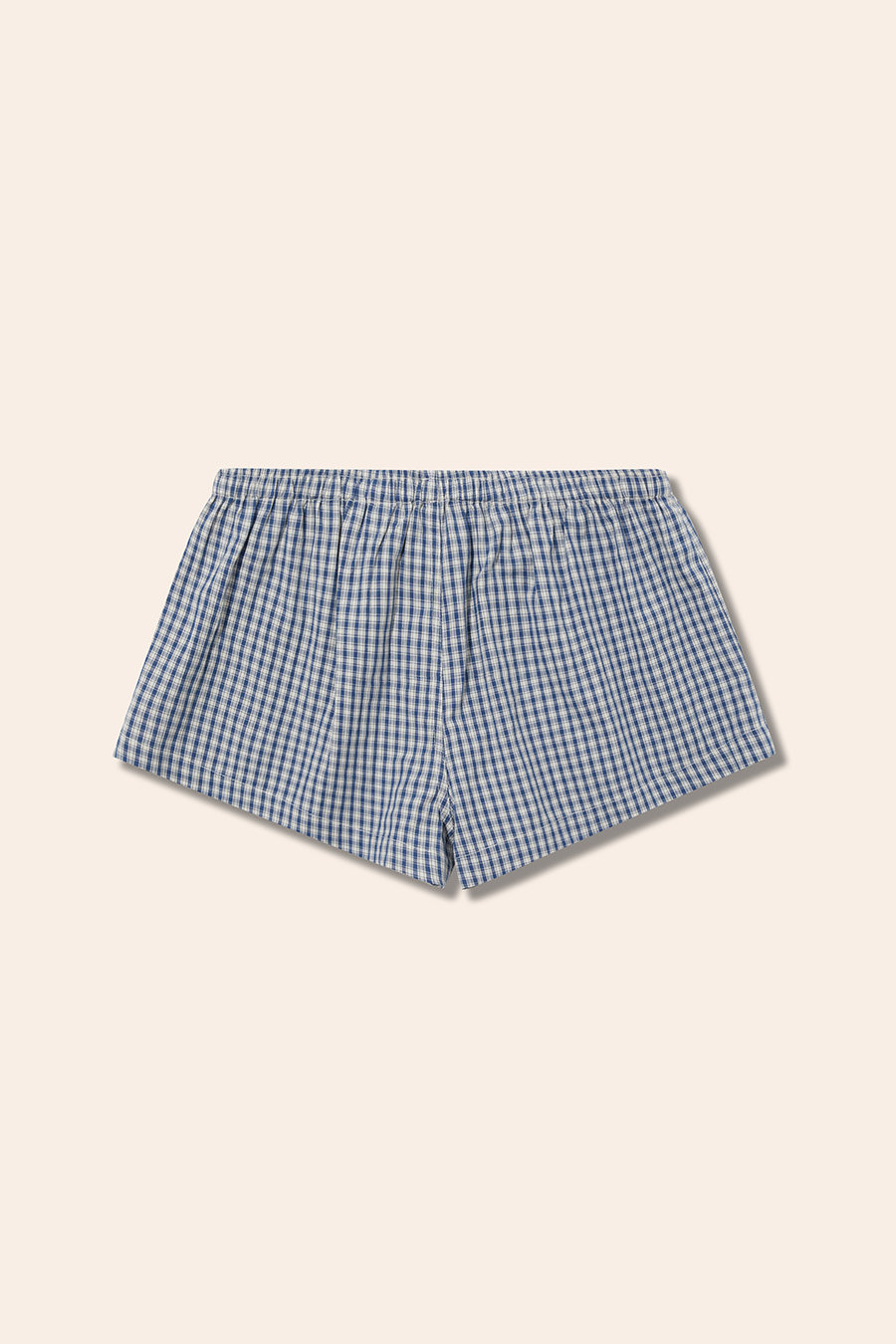Plaid Button Shorts|yescci-YESCCI.com