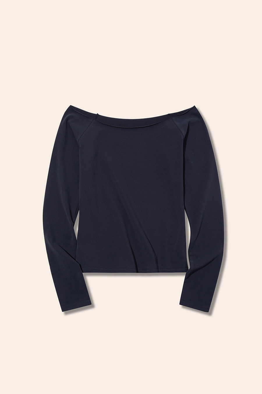 Off-Shoulder Long Sleeve Top|yescci-YESCCI.com
