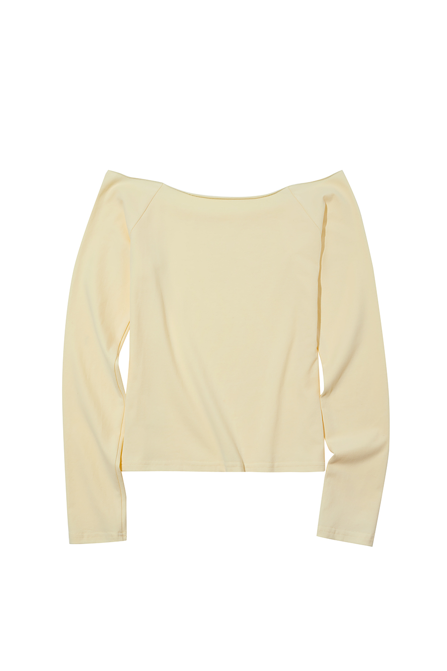 Off-Shoulder Long Sleeve Top|yescci-YESCCI.com
