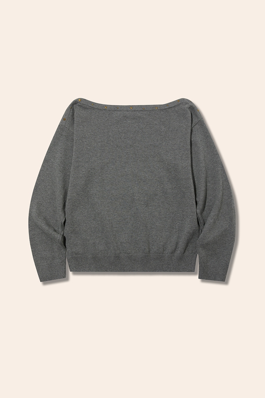 Star Embellished Knit Sweater|yescci-YESCCI.com