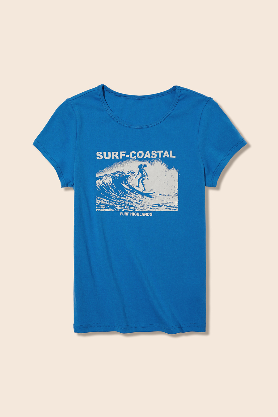 Surf Print Casual Top|yescci-YESCCI.com