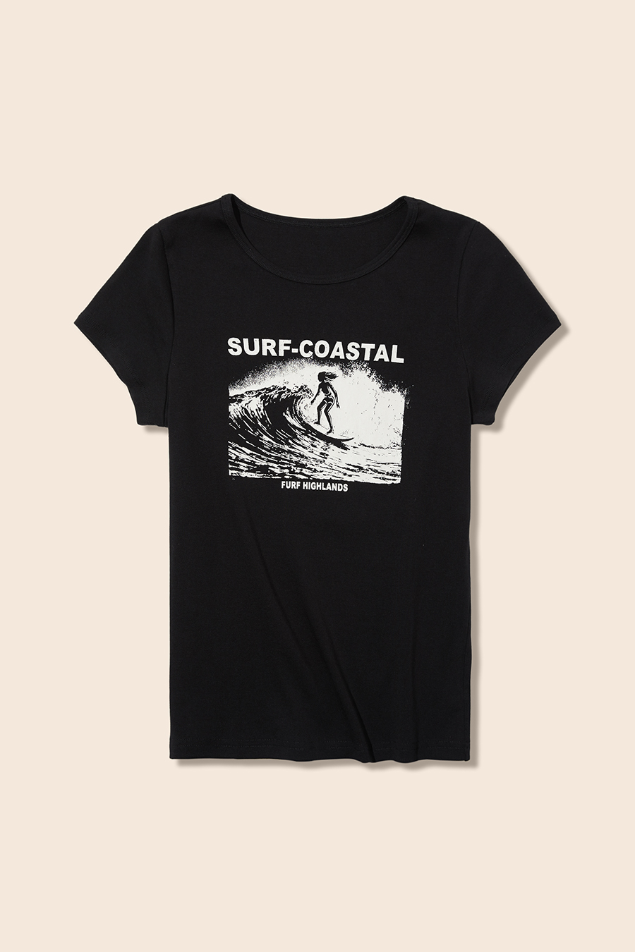 Surf Print Casual Top|yescci-YESCCI.com
