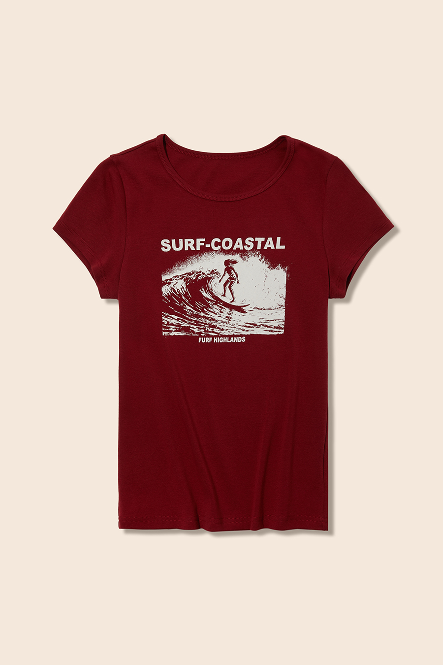 Surf Print Casual Top|yescci-YESCCI.com