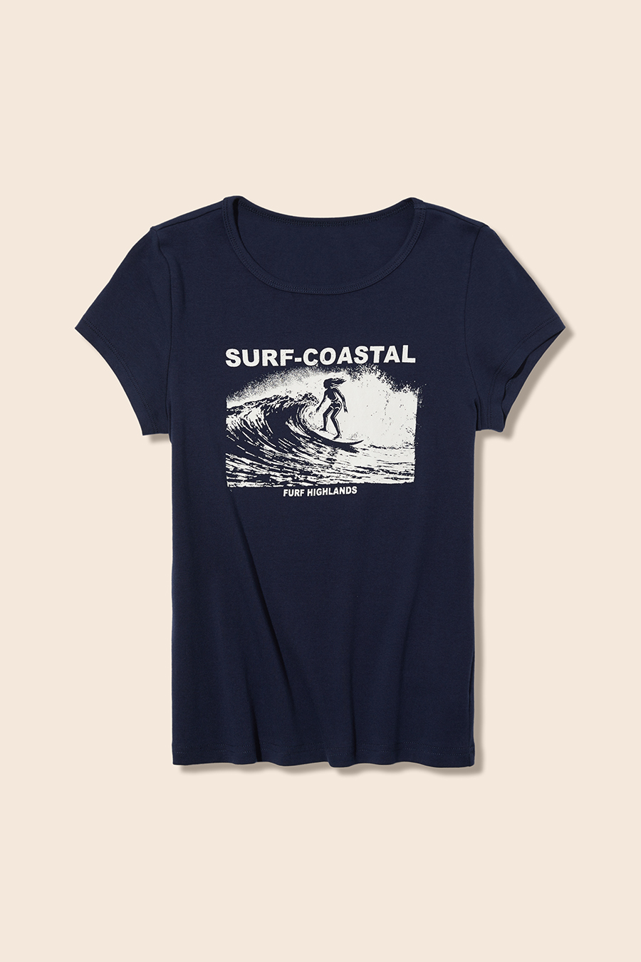 Surf Print Casual Top|yescci-YESCCI.com