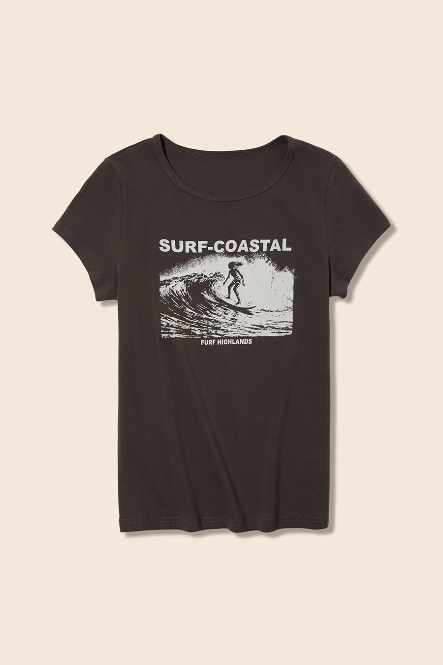 Surf Print Casual Top|yescci-YESCCI.com