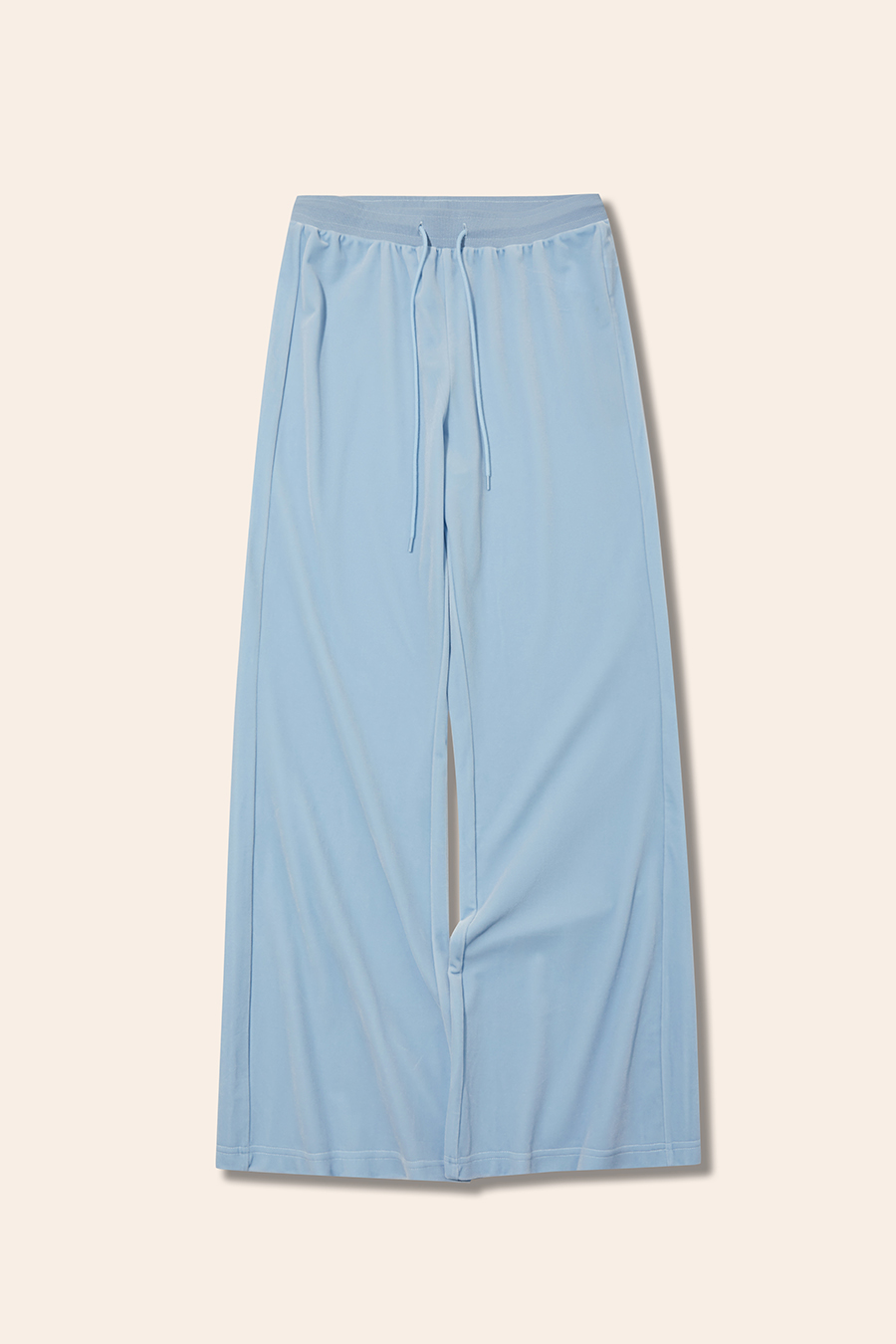 Drawstring Waist Velvet Pants|yescci-YESCCI.com