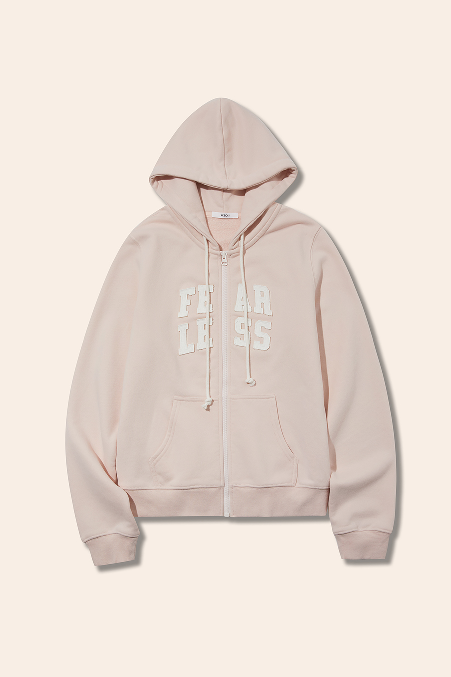 Varsity Style Zip-Up Hoodie|yescci-YESCCI.com