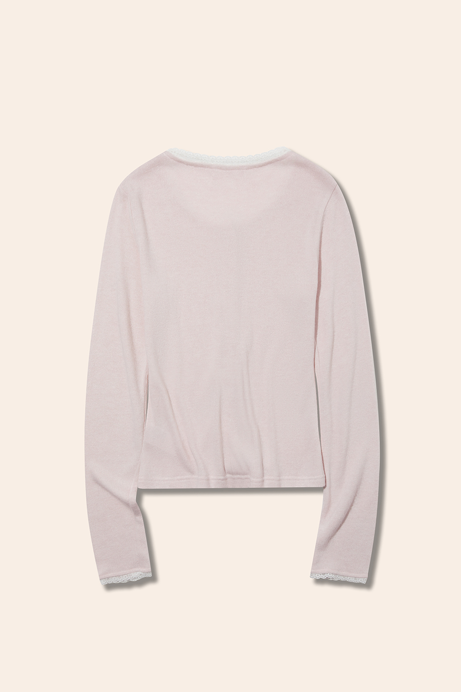 Pink Lace Cardigan|yescci-YESCCI.com