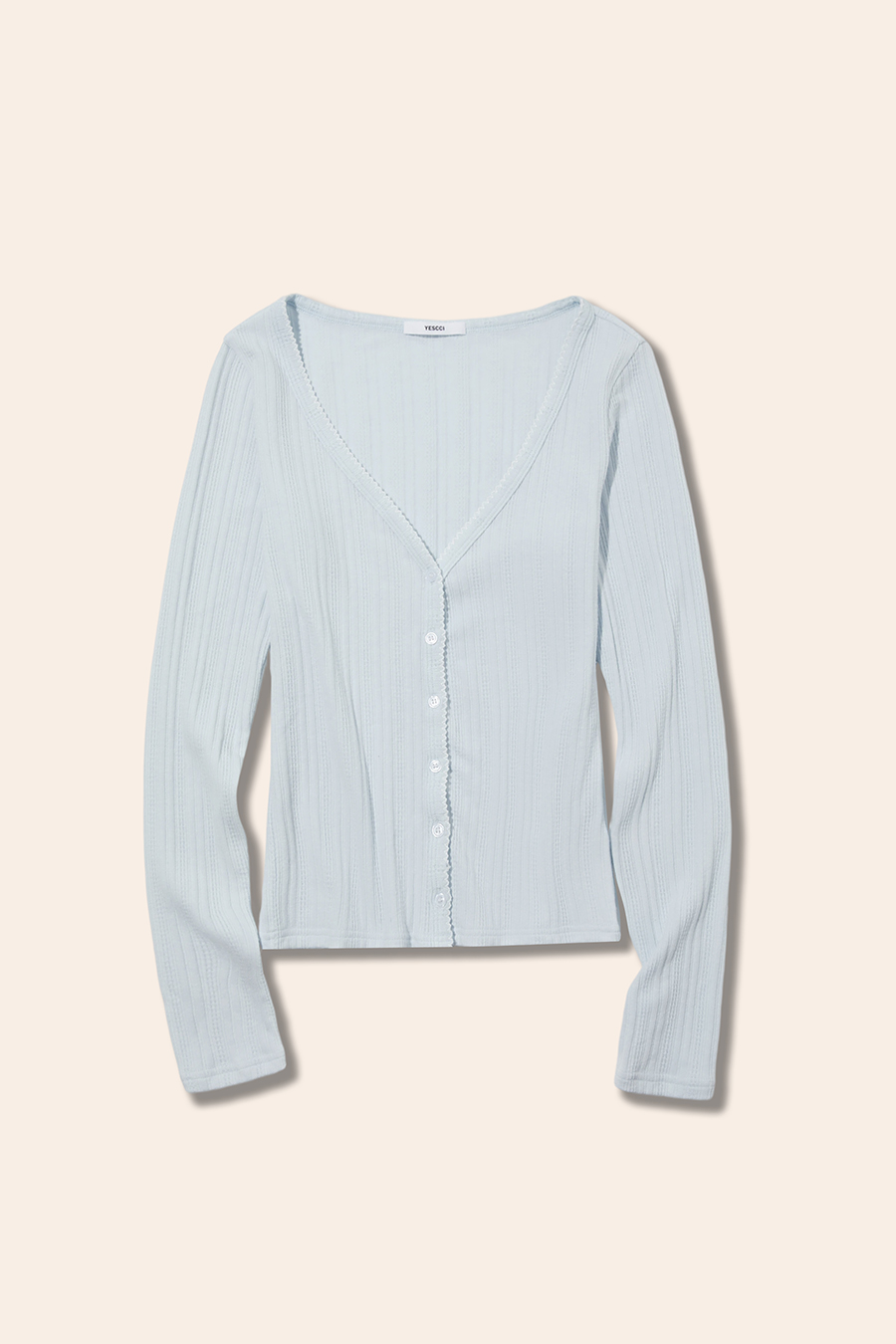 Textured Lace Cardigan|yescci-YESCCI.com