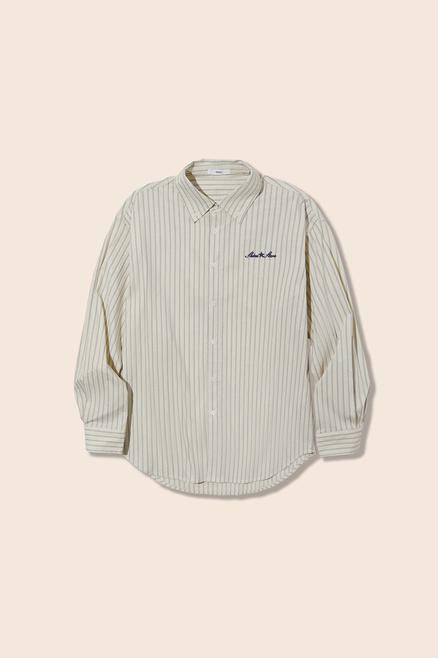 Casual Striped Long Sleeve Blouse|yescci-YESCCI.com
