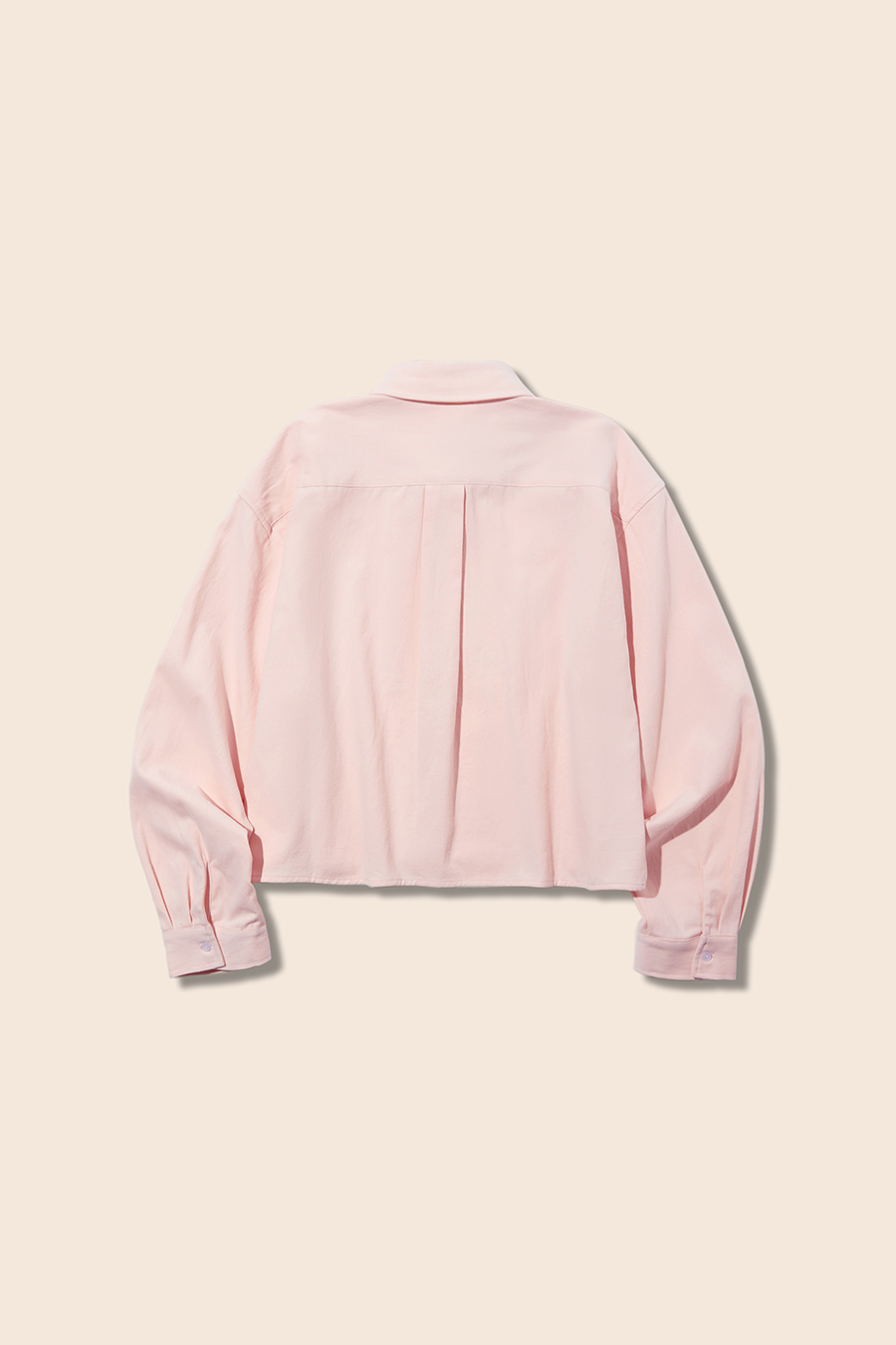 Oversized Cropped Letter Blouse|yescci-YESCCI.com