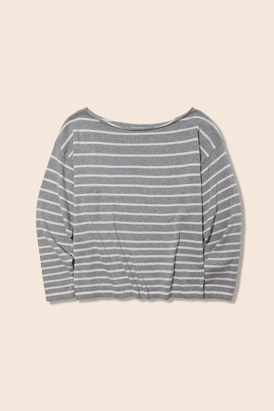 Breton Stripe Boat Neck Top|yescci-YESCCI.com