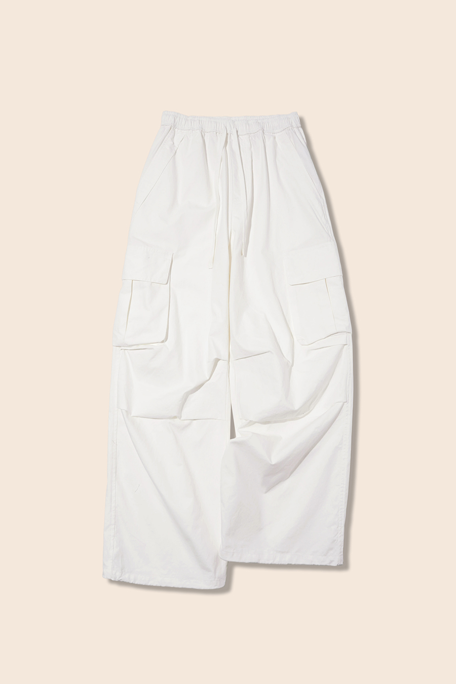 Loose Fit Drawstring Cargo Pants|yescci-YESCCI.com