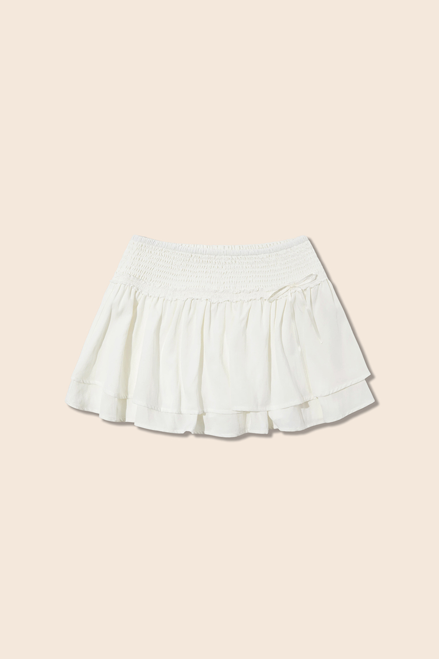 Cute Double Layer Ruffle Skirt|yescci-YESCCI.com