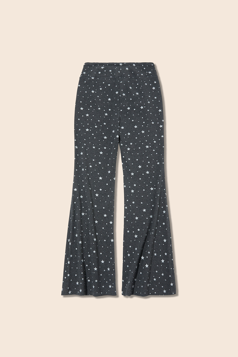 Star Print Flare Pants|yescci-YESCCI.com