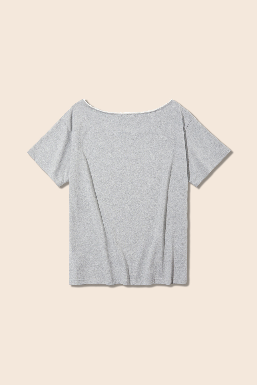 Wide Neck Rhinestone Print Top|yescci-YESCCI.com