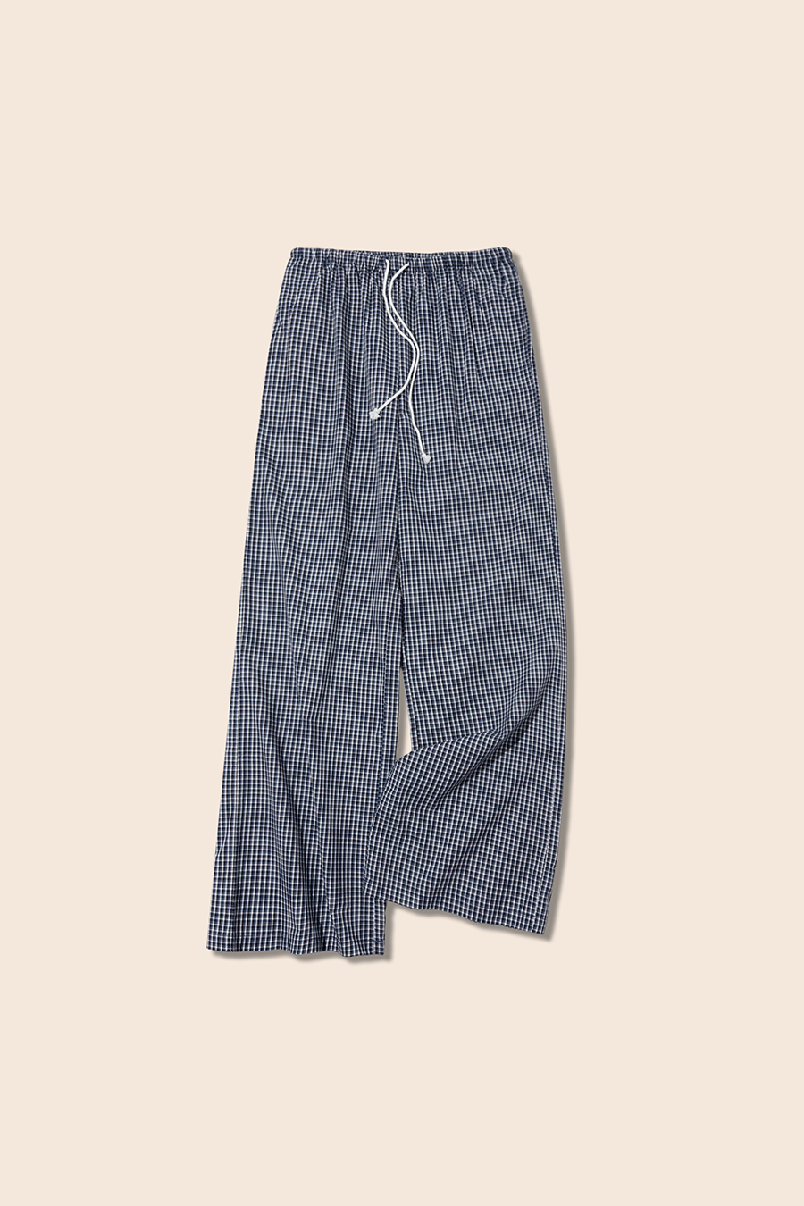 Casual Loose Gingham Pants|yescci-YESCCI.com
