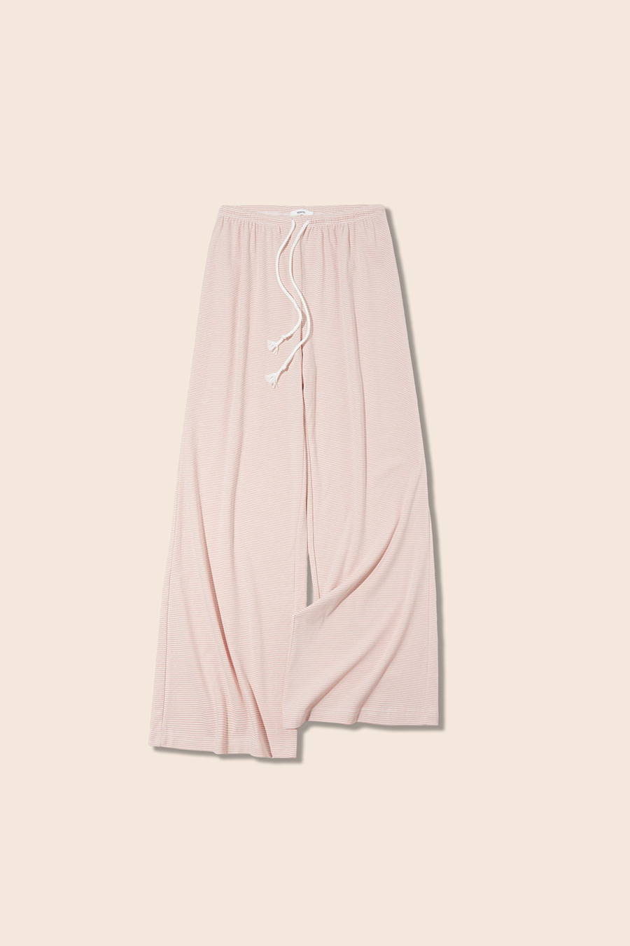 Striped Drawstring Wide Leg Pants|yescci-YESCCI.com