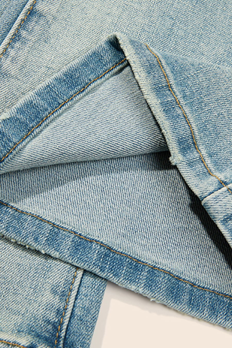 High-Waisted Flare Jeans|yescci