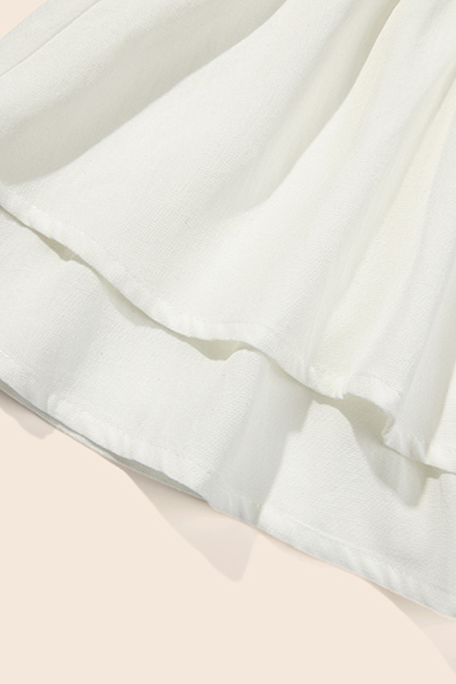 Cute Double Layer Ruffle Skirt|yescci-YESCCI.com
